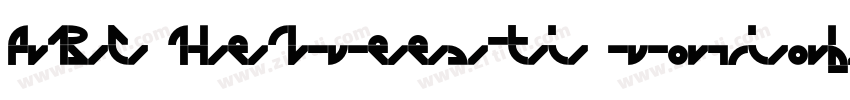 ABC Helveesti variab字体转换